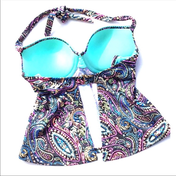 NWOT Shade & Shore 34D tankini - Picture 2 of 2
